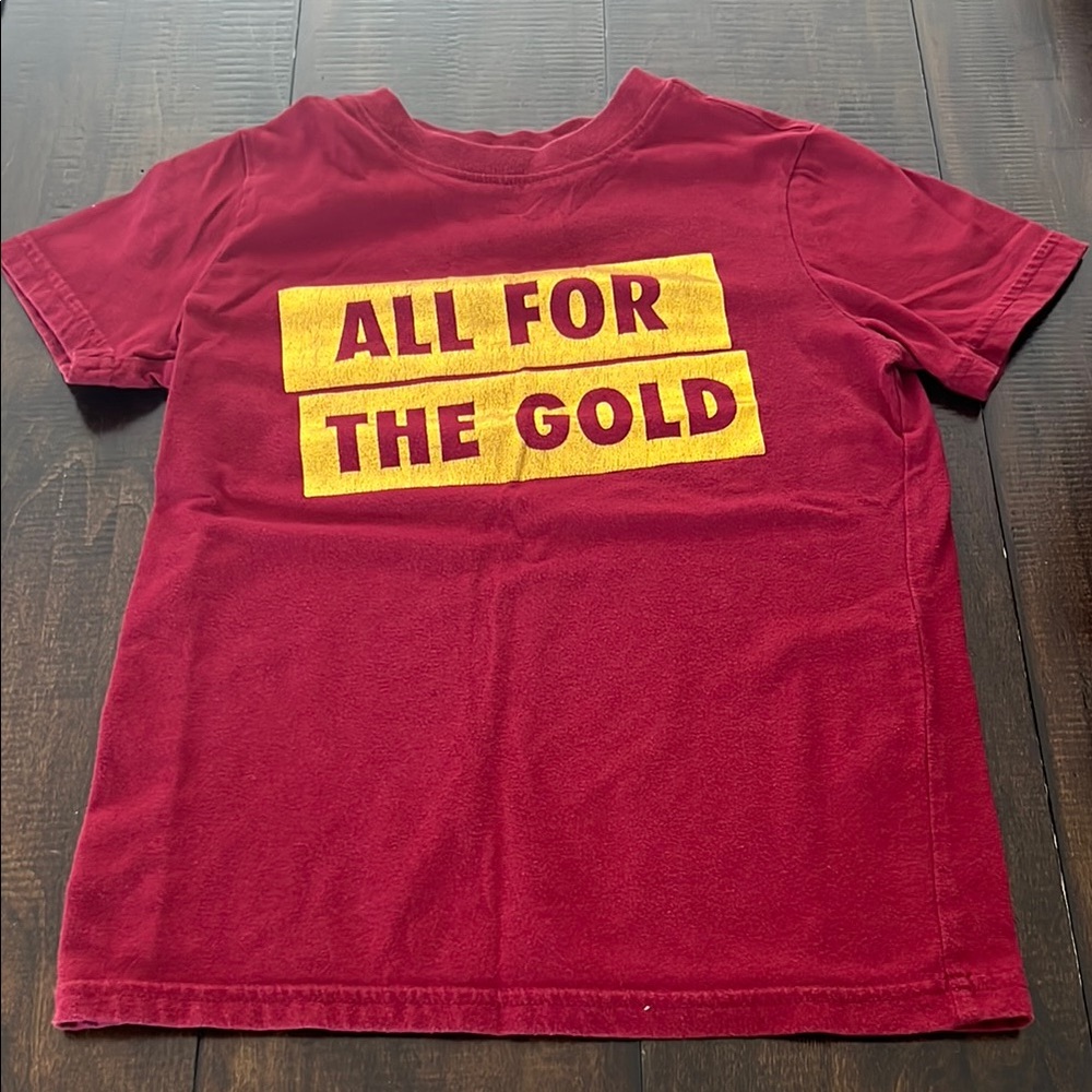 “All for the gold” boy’s t-shirt